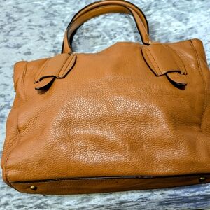Ralph Lauren Tan Leather Tote Bag
